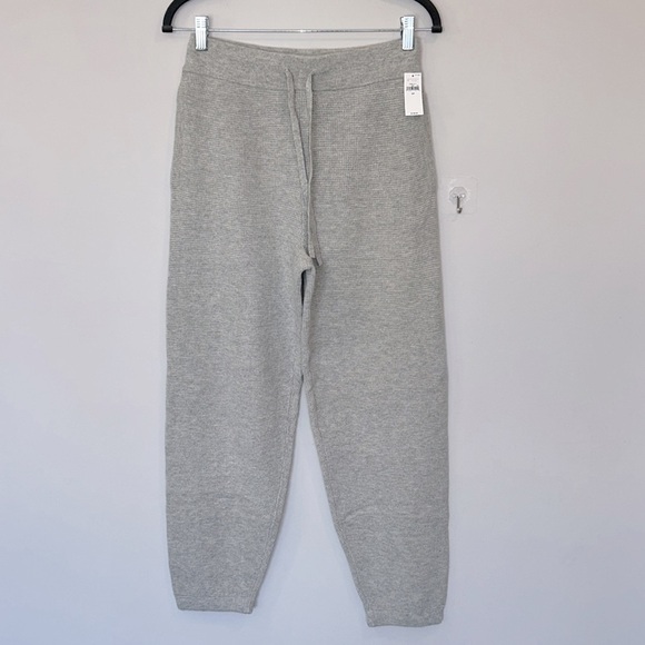GAP Cashsoft Waggle Drawstring Jogger NWT Grey - Picture 6 of 13
